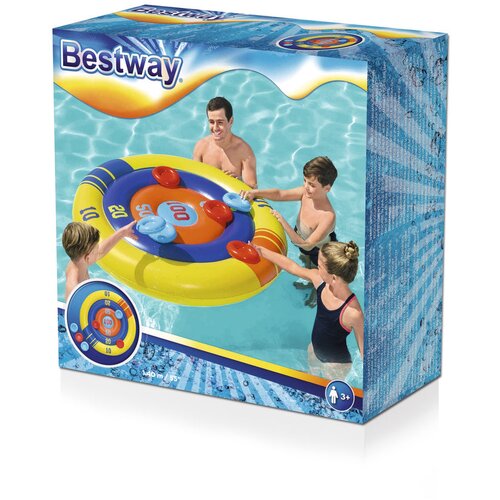  Inflatable Pool Game Arcade Shield, Frisbee 140 cm Bestway 52566 Slike