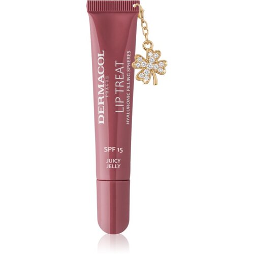 Dermacol Lip Treat hidratantno sjajilo za usne SPF 15 nijansa 15 Juicy Jelly 10 ml Slike
