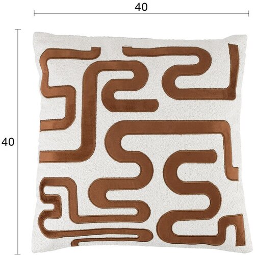 White Label Žametna okrasna blazina 40x40 cm Ayur &amp;ndash; Slike