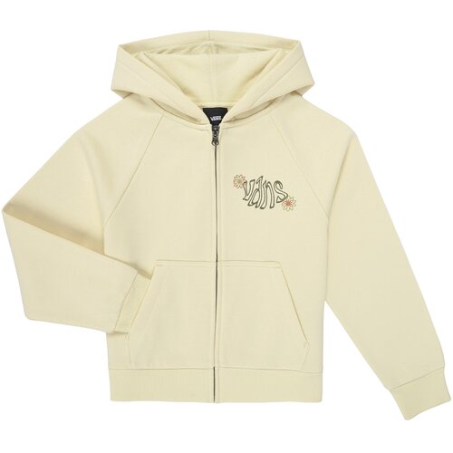 Vans BUTTERFLY COCOON ZIP HOODIE ALMOND žuta Slike