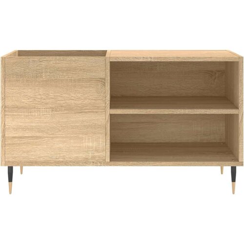 VidaXL Ormarić za ploče boja hrasta 85x38x48 cm konstruirano drvo Slike