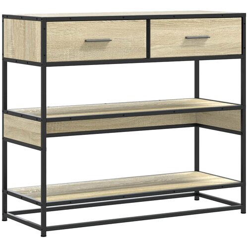  Konzolni stol boja hrasta sonome 90x35x80 cm konstruirano drvo Slike