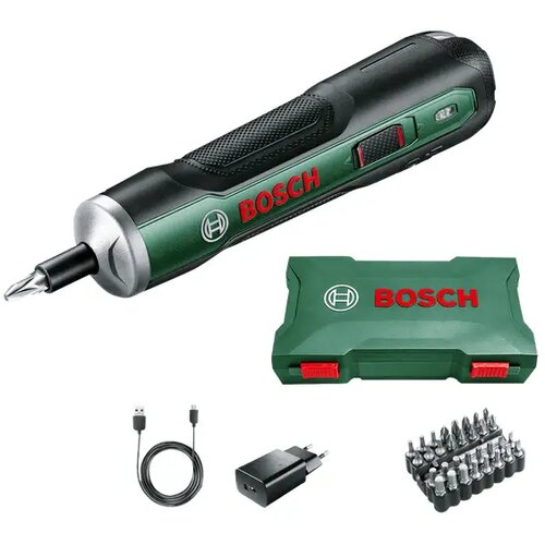 Bosch Akumulatorski odvijač Push Drive (3,6 V, 1 baterija, 1,5 Ah, Broj okretaja pri praznom hodu: 0 okr/min - 360 okr/min) + BAUHAUS jamstvo 5 godina na uređaje na električni ili motorni pogon Cijene