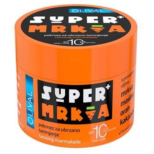 OLIVAL SUPER Carrot pripravek za pospe&scaron;itev in podalj&scaron;anje porjavelosti SPF 10 100 ml Cene