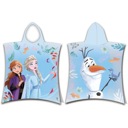 Jerry Fabrics Plavi dječji pončo od frotira Frozen 2 – Cijene
