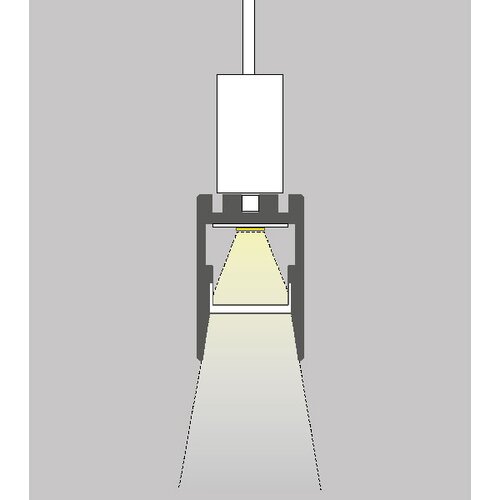 KLUS LED profil PDS-ZMG ALU - mat Slike