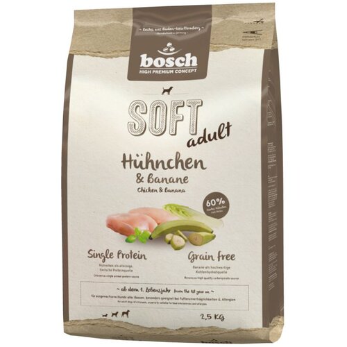 Bosch Soft Piletina &amp;amp; Banana - 2,5 kg Slike
