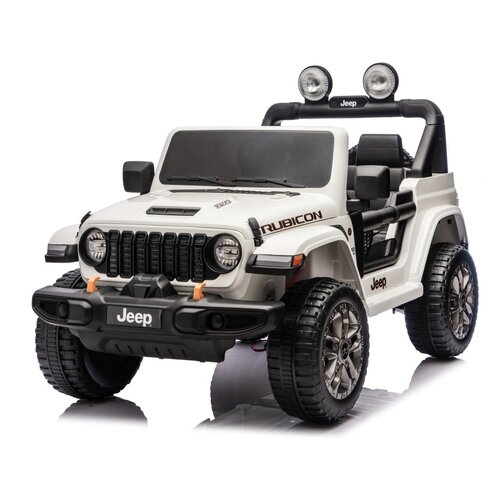  Licencirani auto na akumulator Jeep Wrangler Rubicon LIFT - bijeli Cene