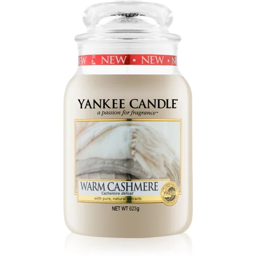 Yankee Candle Warm Cashmere mirisna svijeća Classic velika 623 g