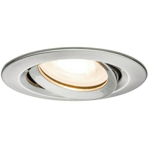 PAULMANN LED ugradbena svjetiljka, okrugla Nova Plus (35 W, Brušeno željezo) Cijene