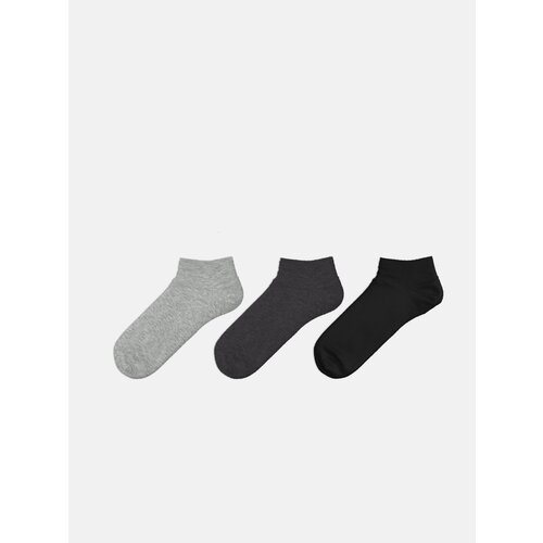 LC Waikiki 3-Pack Men's Plain Booties Socks Cene