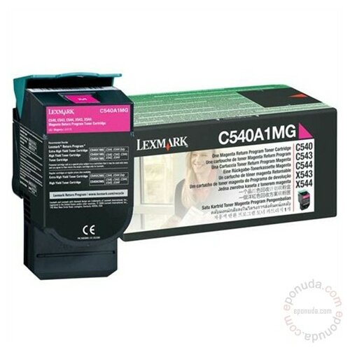 Lexmark C540A1MG magenta toner Slike