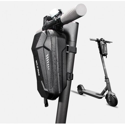  Prednji prtljažnik WILD MAN primeren za električni skiro Xiaomi - Črna, 3L Slike