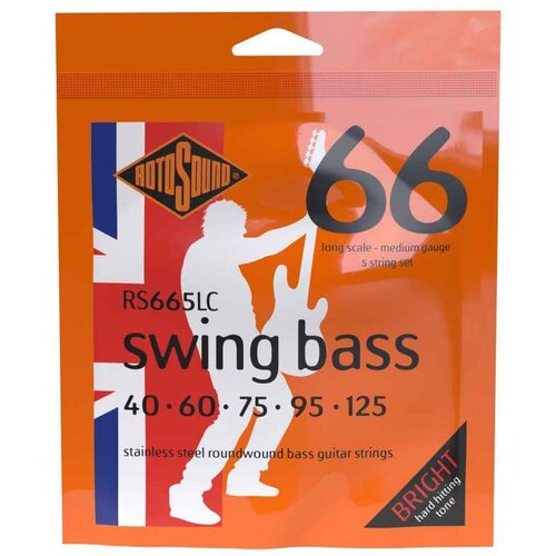 Rotosound Žice za petožičanu bas gitaru RS665LC Swing Bass 66, 040-125 Cene