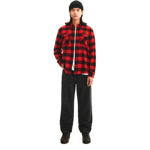 Cropp muška karirana košulja - Crvena  4546W-33X Cijene