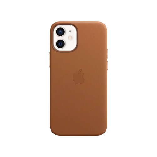 Apple Mini usnjen etui iPhone 12, rdečkasto rjav Slike