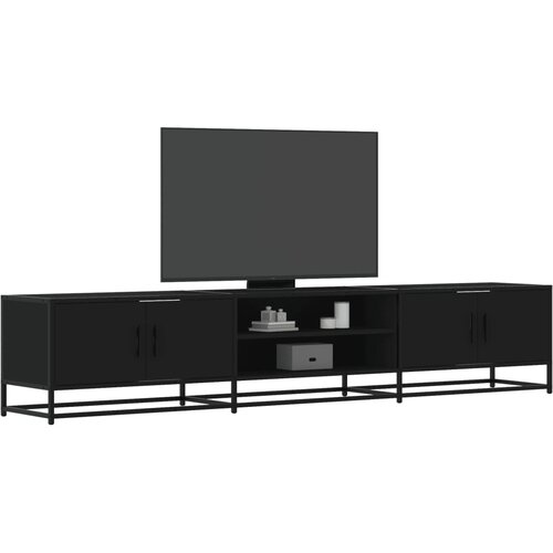 vidaXL TV omarica črna 210x35x41 cm inženirski les Cene