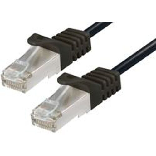 Transmedia CAT6a SFTP CU AWG26 Patch Cable 5,0m black Cijene