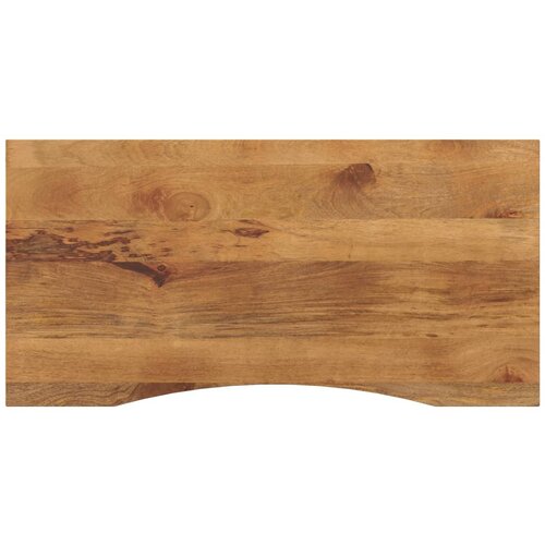 VidaXL Ploča za radni stol zaobljena 120x50x2,5 cm od drva manga Slike