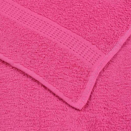 VidaXL Ručnici 4 kom ružičasti 100 x 200 cm 360 gsm od 100 % pamuka Slike