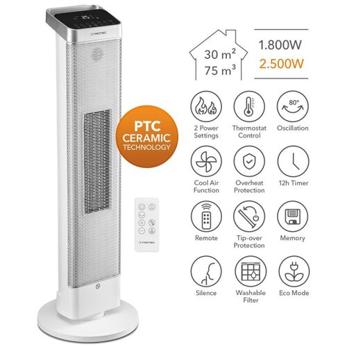 Trotec keramička grijalica s ventilatorom TFC 25 E Cijene