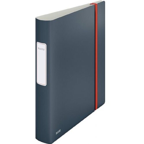 Zweckform Mapa register leitz cosy a4 2r z elastiko 60mm siva 10390089 Slike