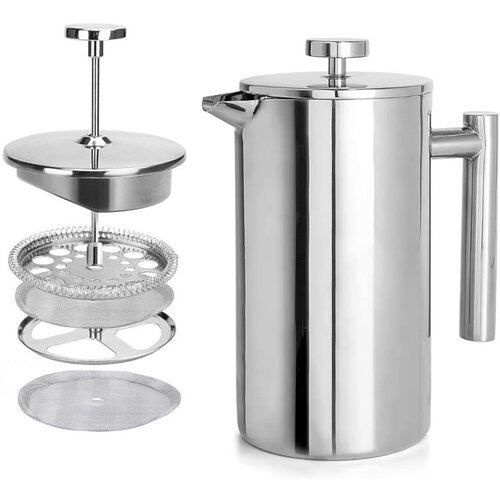 INF Ročni aparat za kavo in čaj iz nerjavečega jekla s filtrom 800 ml, (5000115865) Slike