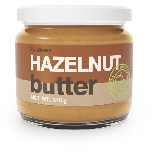 GymBeam hazelnut butter 340 g Slike