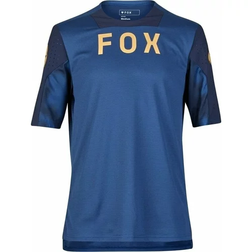 Fox Defend Short Sleeve Jersey Jersey Taunt Indigo L