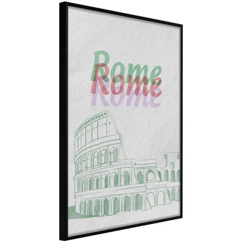  Poster - Pastel Rome 40x60 Slike