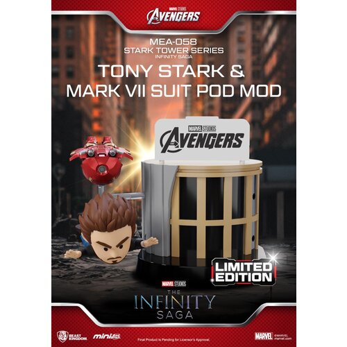 Grupo FIGURICA MINI EGG ATTACK MARVEL INFINITY SAGA TONY STARK Y MK VII STARK TOWER, (20838221) Cene