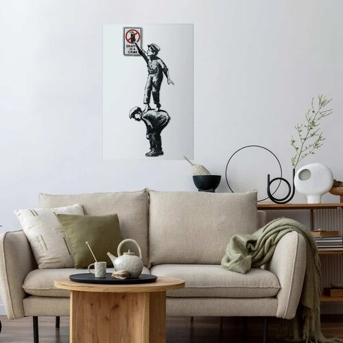  Plakat - Graffiti is a Crime 29.7x42 Bez okvira Slike