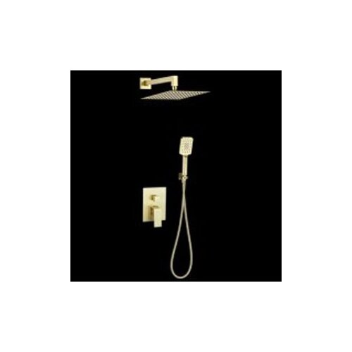 Tu&amp;scaron; set podžbukni komplet V-Box Gold-Brushed VALVEX Slike