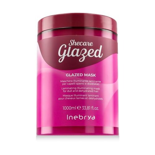 Inebrya SheCare Glazed Mask posvjetljujuća maska za kosu 1000 ml za žene Cijene
