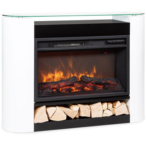 Klarstein Studio 10 Arc električni kamin 1800 W LED plamen ventilator daljinski upravljač Slike