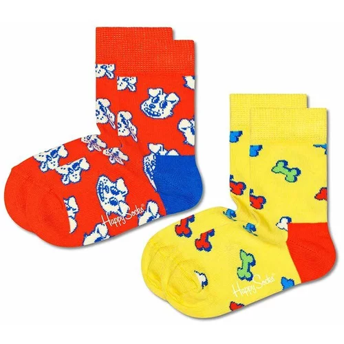 Happy Socks Dječje čarape Kids Dog & Bone 2-pack
