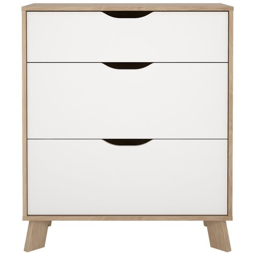 Tvilum Bela/v naravni barvi komoda v hrastovem dekorju 79x92x40 cm Ikast &amp;ndash; Slike