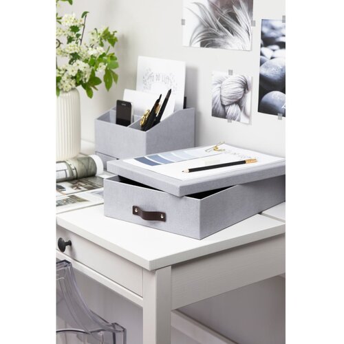 Bigso Box of Sweden Kartonski uredski organizator za dokumente Oskar &amp;ndash; Slike
