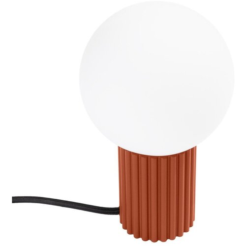 Sollux Narančasta stolna lampa sa staklenim sjenilom (visina 19 cm) Orbital &ndash; Cijene