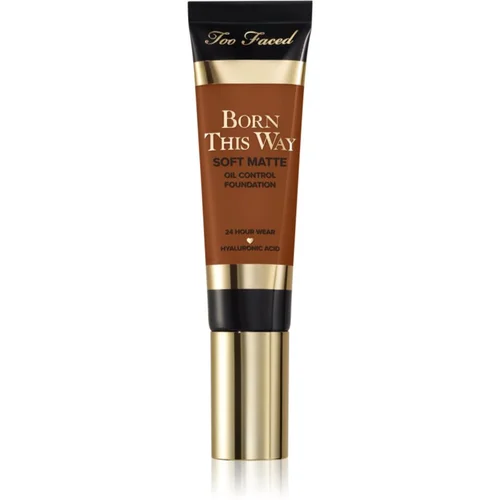 Too Faced Born This Way Soft Matte Foundation matirajoči tekoči puder odtenek Chai 30 ml