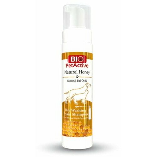 BioPetActive bio petactive natural honey dry washing foam shampoo za pse 150g Slike