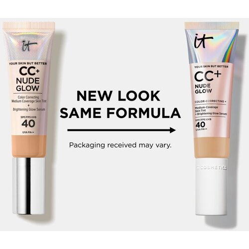 IT Cosmetics Your Skin But Better CC + Nude Glow CC krema za osvetlitev kože SPF 40 32 ml Slike