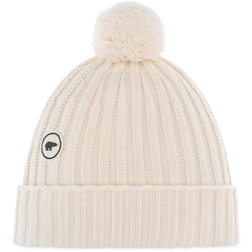 Eisbär Trony OS Pompon Beanie Natural UNI Skijaška kapa