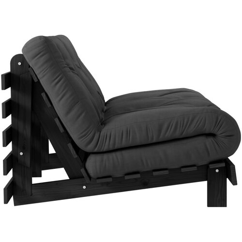 Karup Design Tamno siva sklopiva sofa 140 cm Roots Black Night &amp;ndash; Slike