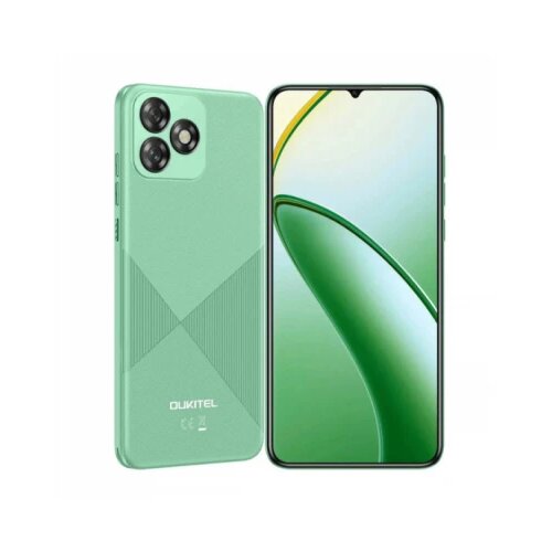 Oukitel C53 green smart phone4G/Octa-Core/6.6"HD/64GB/4+4GB/13M/5MP/4300mAh/Android 14 Cene