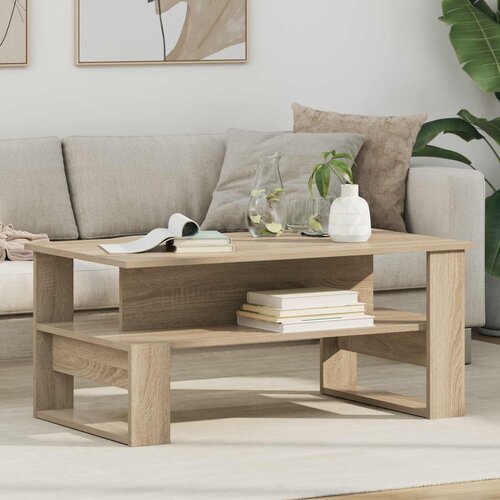  Kava Stol Sonoma hrast 90 x 50 x 40 cm Konstruirano drvo Cene