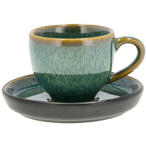 Bitz Zelena keramička &amp;scaron;alica za espresso 70 ml Green/Black &amp;ndash; Slike
