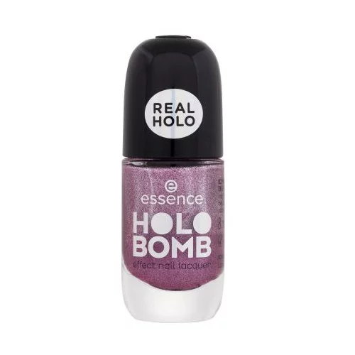 Essence Holo Bomb holografski lak za nokte 8 ml Nijansa 02 holo moly