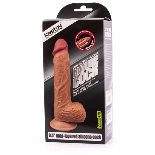 Lovetoy 2019 Dildo Silicone Dual Layered 8,5