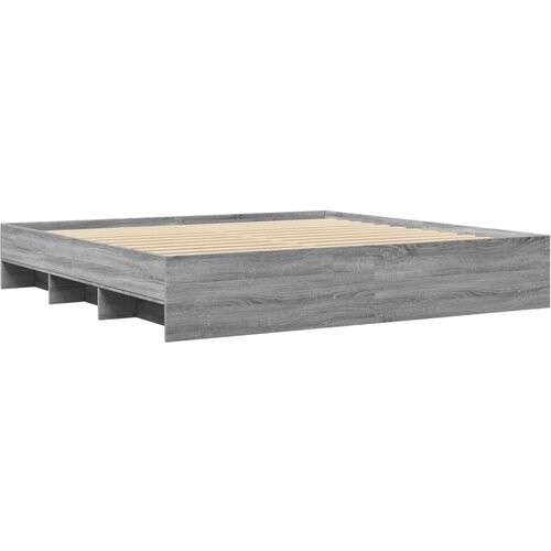 vidaXL Okvir kreveta boja hrasta 180 x 200 cm od konstruiranog drva Cijene